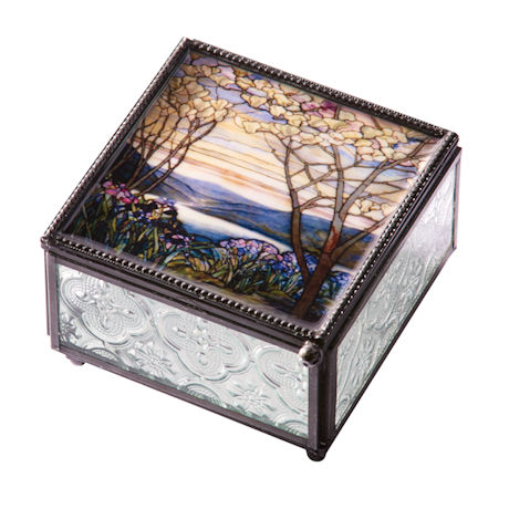 Tiffany Magnolia Trinket Box (Second)