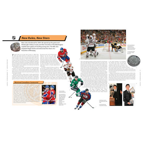 NHL Hockey Treasures Book