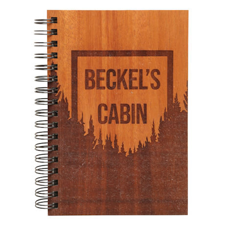 Personalized Cabin Guest Book/Journal 
