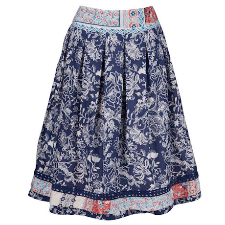 Ornos Print Reversible Skirt | Signals