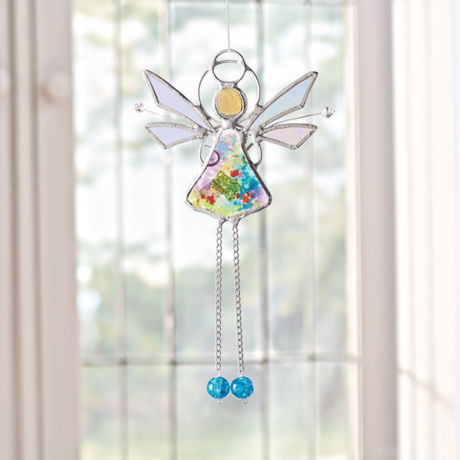 Fairy Stained Glass Suncatcher 
