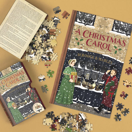 A Christmas Carol Two-Sided Puzzle