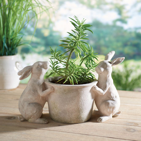 Rabbits Planter