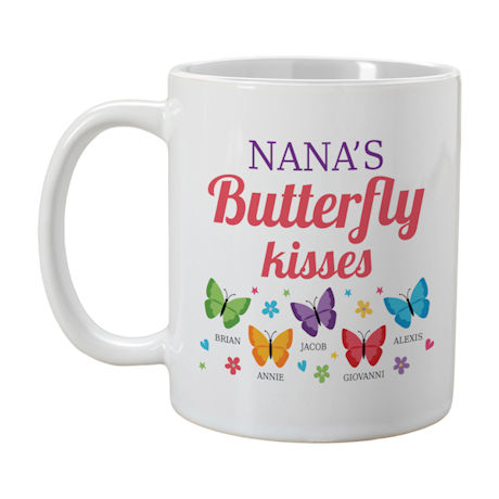 Product image for Personalized Butterfly Kisses Mug