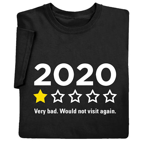 One-Star Review 2020 Shirts