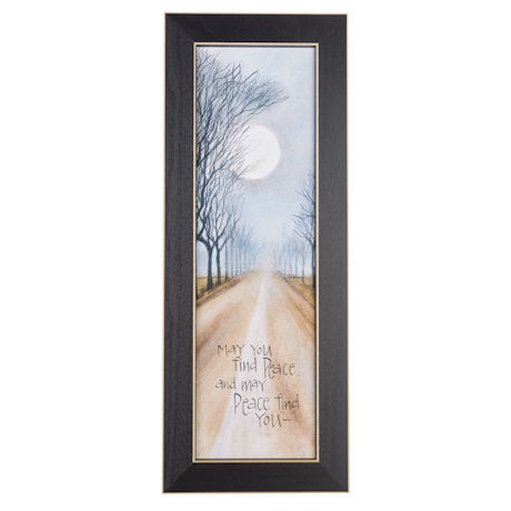 May You Find Peace Framed Wall Art