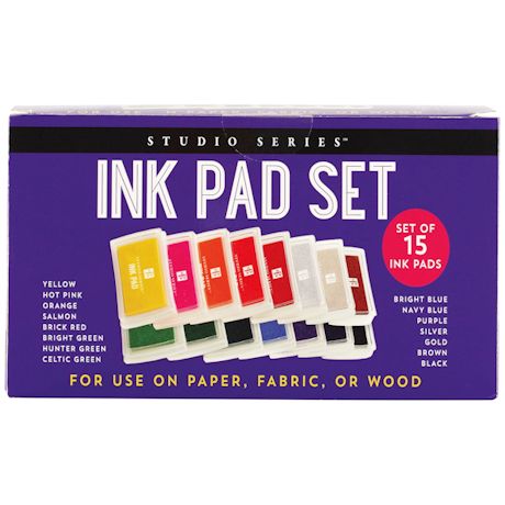 Product image for Letterpress Ink Pads Sets