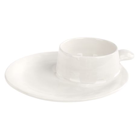 Product image for Stoneware Soup and Sandwich Plate