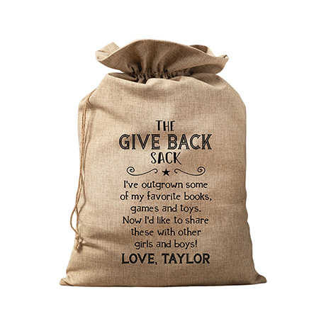 Product image for Personalized Give Back Sack