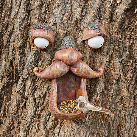 Mr. Moustache Bird Feeder