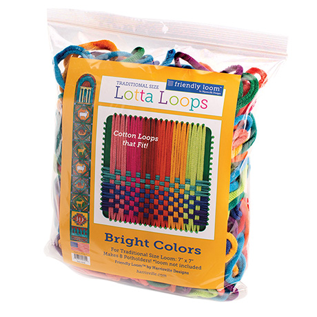 Bag of Extra Loops for Potholder Loom Kit