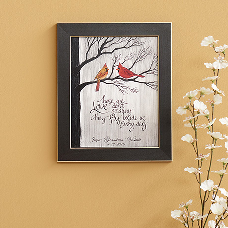 Personalized Those We Love Framed Wall Art