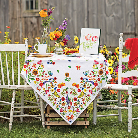 April Cornell Garden Linen - Tablecloth