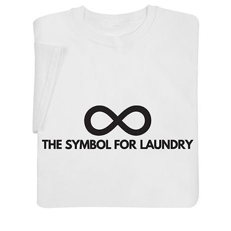 Symbol for Laundry T-Shirt or Sweatshirt