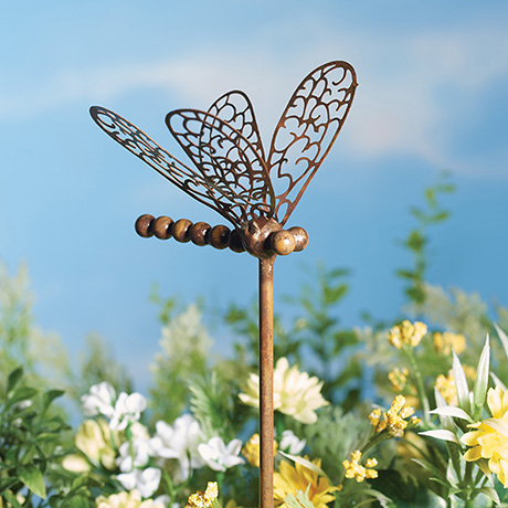 Dragonfly Garden Stakes - Set of 2