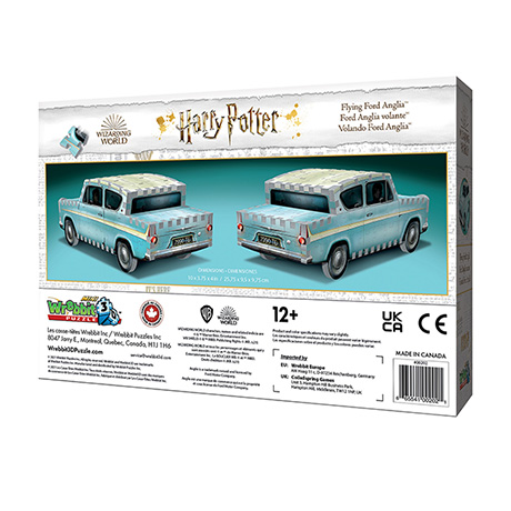 Product image for Flying Ford Anglia 3D Puzzle