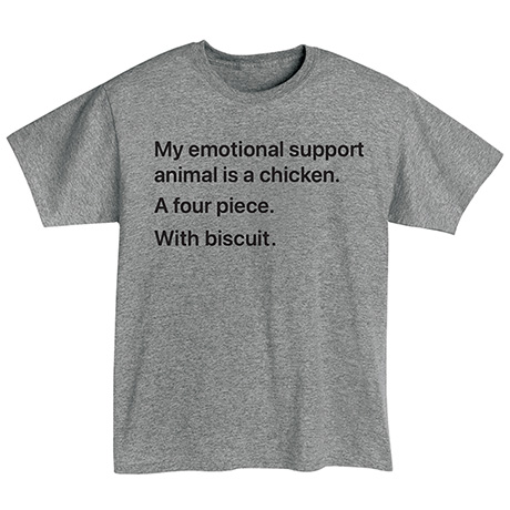 Product image for Support Animal T-Shirt or Sweatshirt