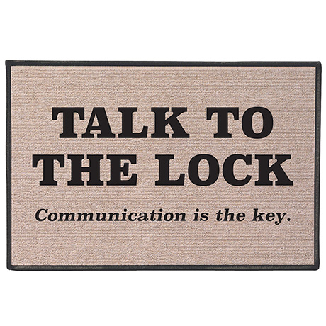 Talk to the Lock Doormat
