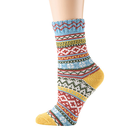 Product image for Womens Fair Isle Sock Set