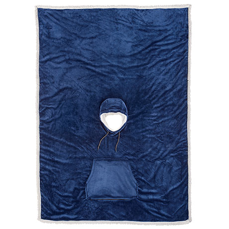 Product image for Hooded Blanket Poncho