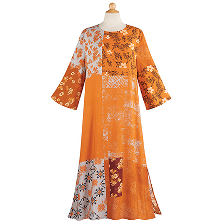 Marigold Patch Dress