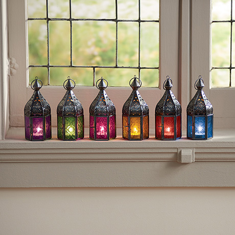 Moroccan Mini Lanterns Set