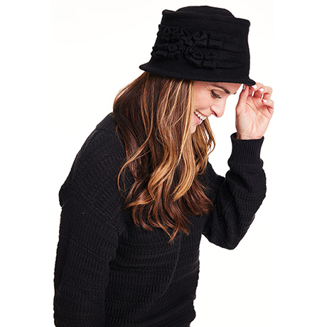 Product image for Wool Cloche Hat