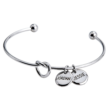 Product image for Personalized Love Knot Bracelet