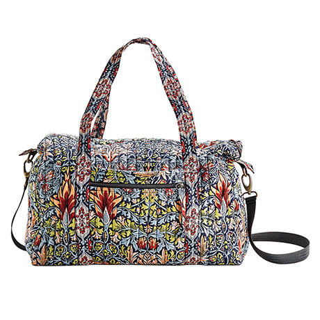 Product image for William Morris Quilted Weekender Bag