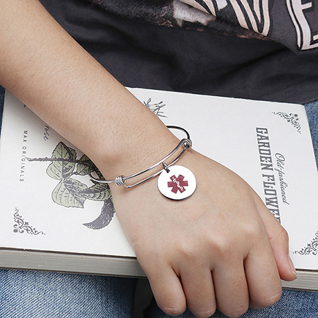 Product image for Personalized Medical ID Bracelet