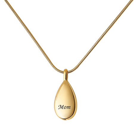 Product image for Personalized Teardrop Ash Pendant