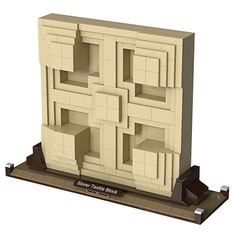 Frank Lloyd Wright® Storer Textile Block Atom Brick Set