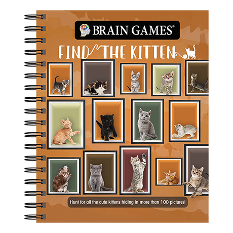 Find the Kitten Brain Games Picture Book