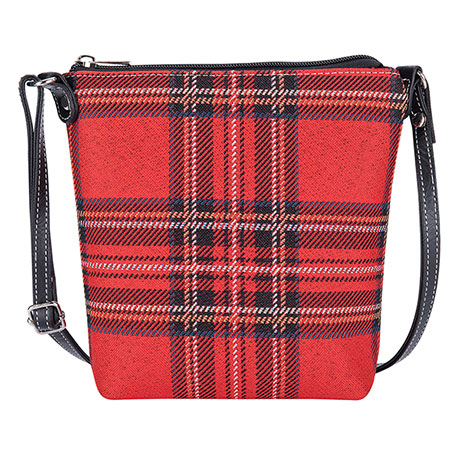Royal Stewart Tartan Crossbody Bag