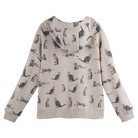 Product image for Tabby Cat Hoodie and Crewneck