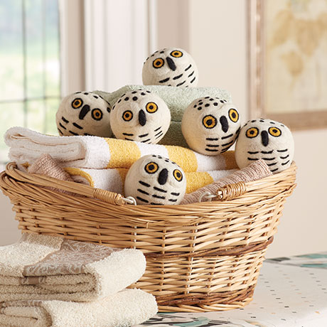 Owl Wool Dryer Balls