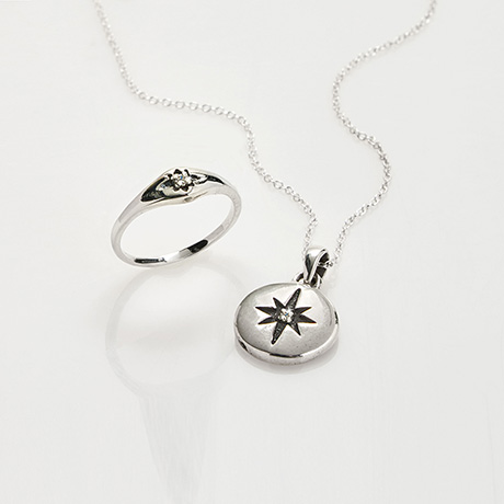 North Star Diamond Necklace - Jacqui Larsson Fine Jewellery