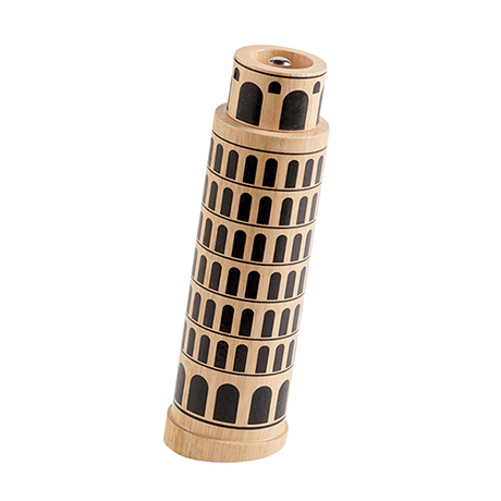 Leaning Tower Salt or Pepper Mill