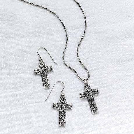 Sterling Silver Cross Necklace