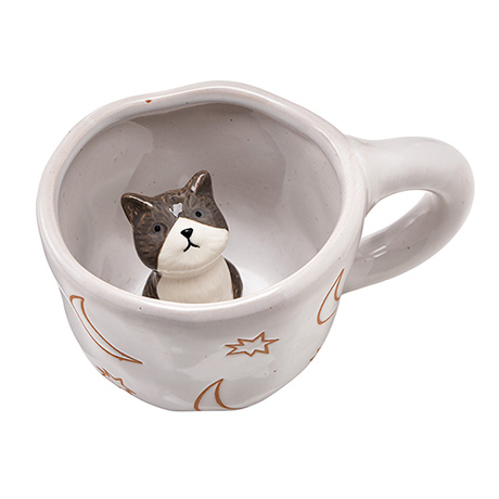 Product image for Peeking Cat Mug