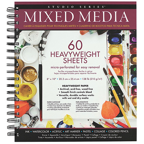 Color Brush and Mixed Media Pad Set