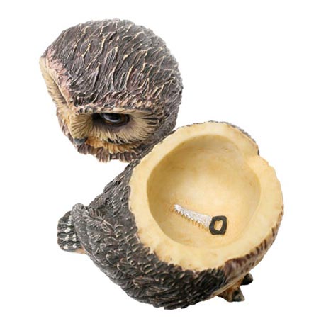 Product image for Owl Pot Bellys® Boxes - Saw-Whet Owl