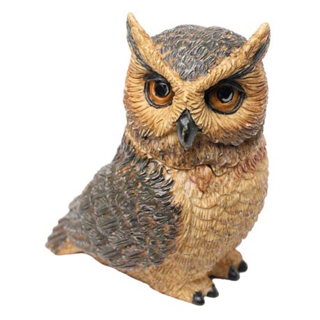 Owl Pot Bellys&reg; Boxes - Great Horned Owl