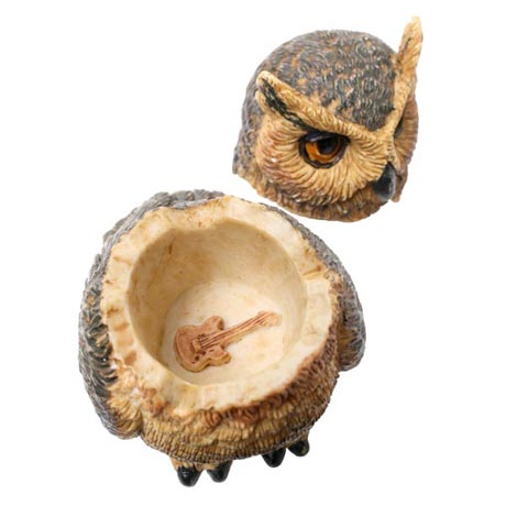 Owl Pot Bellys&reg; Boxes - Great Horned Owl