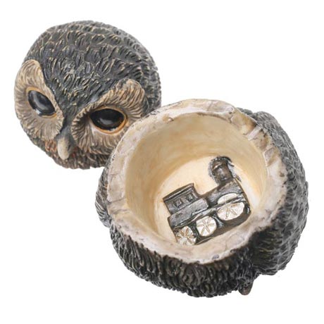 Product image for Owl Pot Bellys® Boxes - Flammulated Owl
