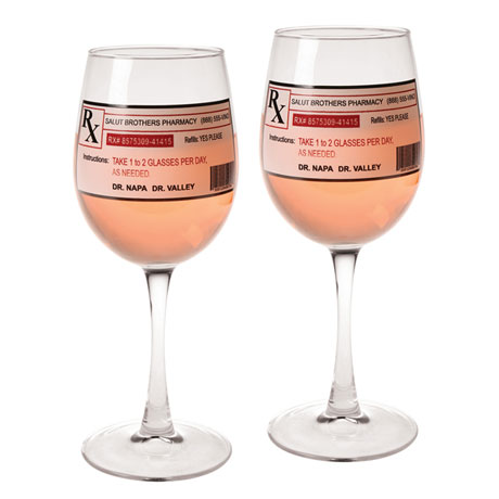 Prescription Wine Glases - Set of 2