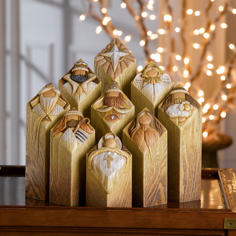 Product image for Pillars of Heaven Nativity Set