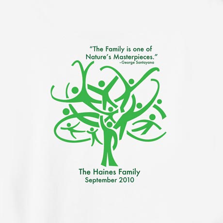 Personalized Family T-Shirt or Sweatshirt