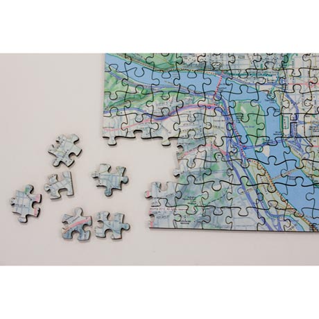 Personalized Hometown Jigsaw Puzzle - Heirloom Edition
