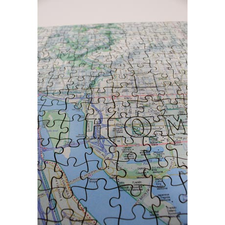 Personalized Hometown Jigsaw Puzzle - Heirloom Edition